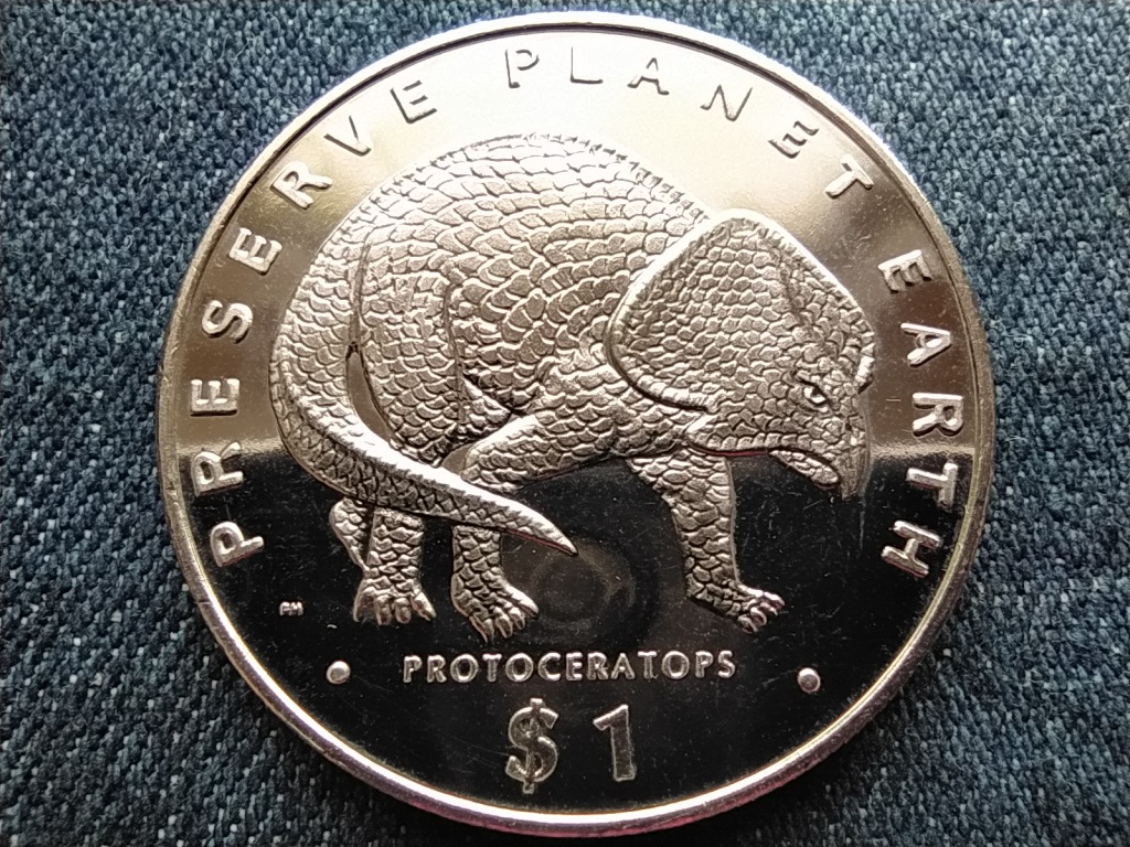Libéria Protoceratops 1 Dollár