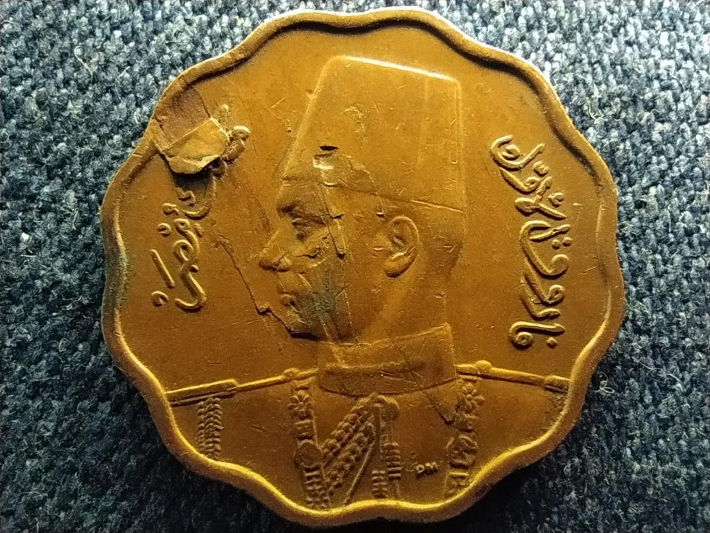 Egyiptom I. Fáruk (1936-1952) 10 millieme