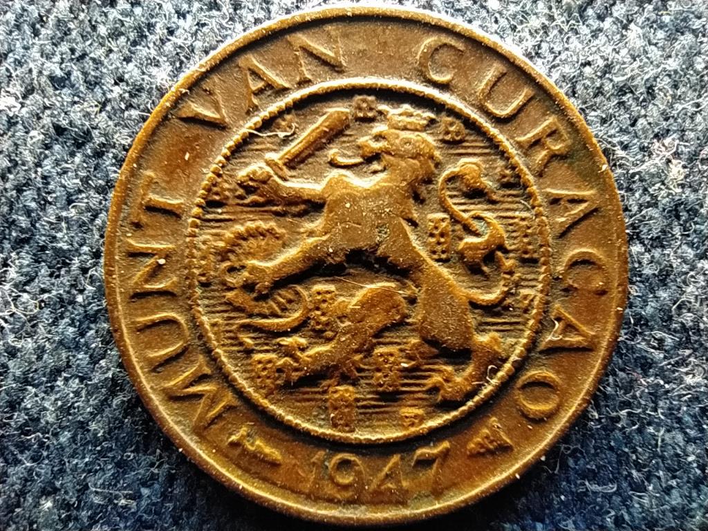 Holland Antillák Curacao I. Vilma (1890-1948) 1 cent
