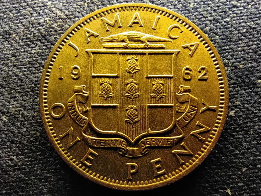 Jamaica II. Erzsébet (1952-) 1 penny