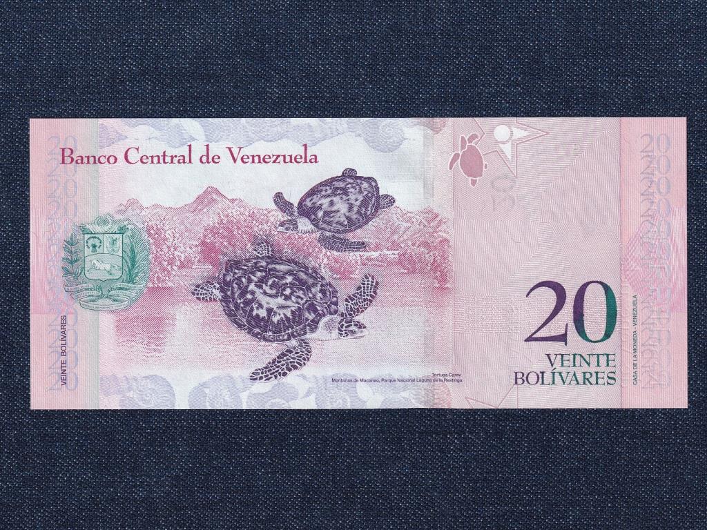 Venezuela 20 bolívar bankjegy