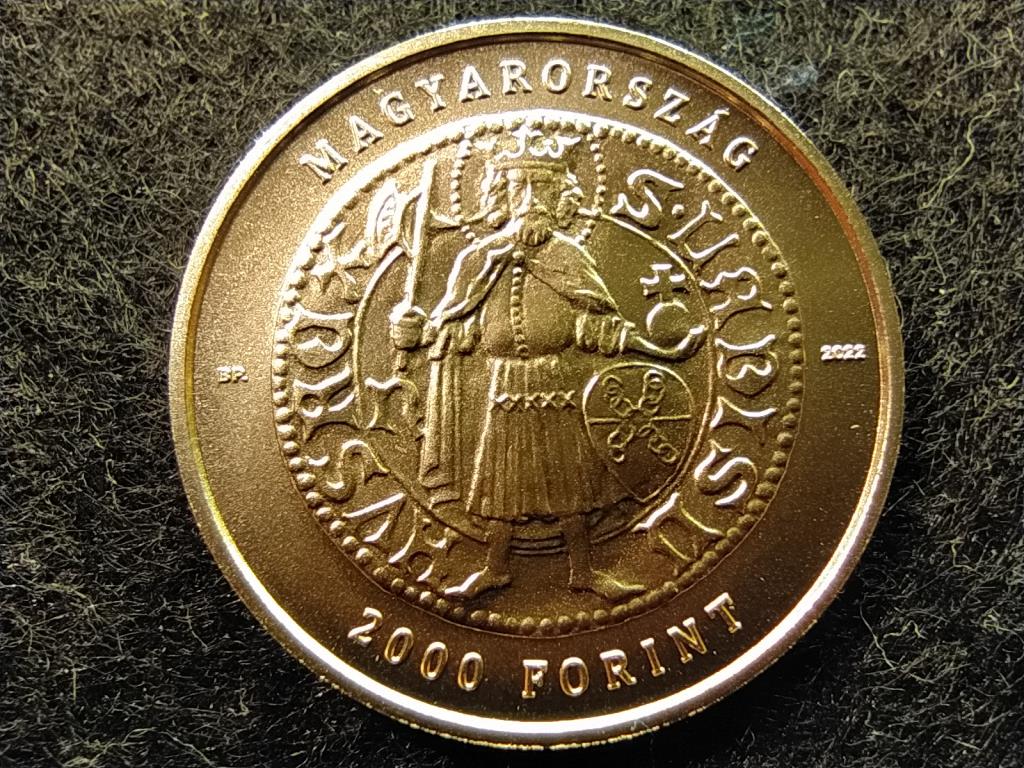 Hunyadi János aranyforintja 2000 Forint