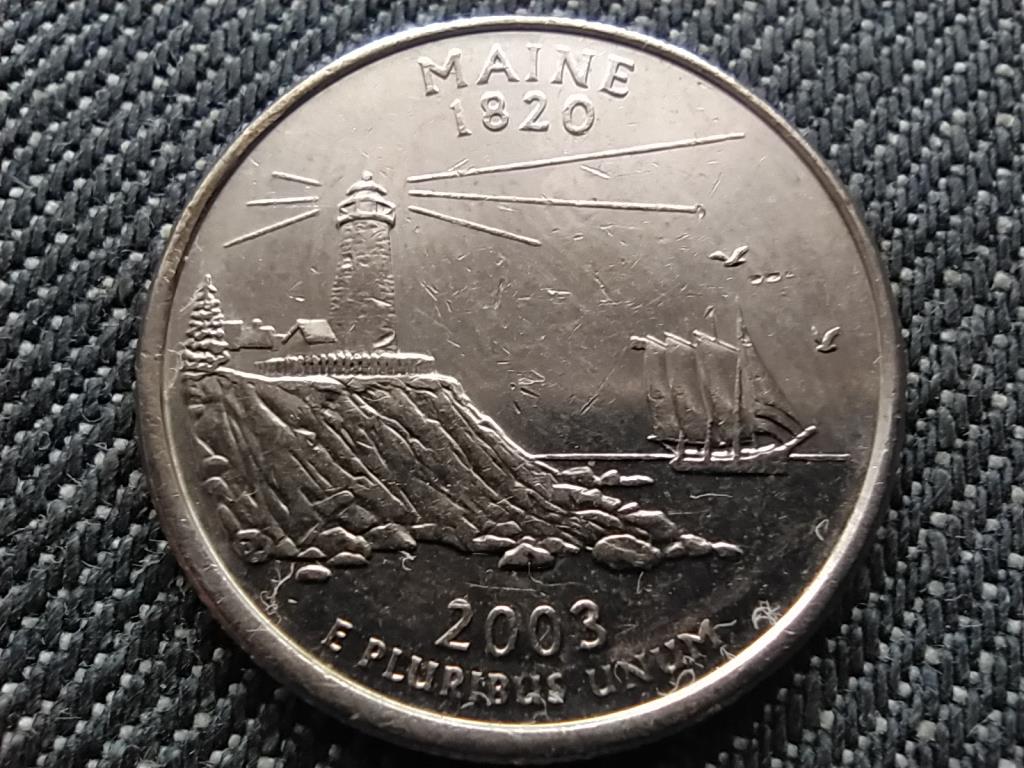 USA 50 State Quarters Maine 1/4 Dollár