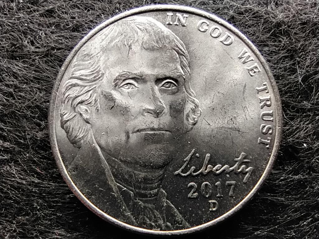 USA Jefferson nikkel Monticello 5 Cent