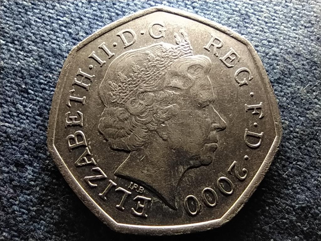 Anglia Közkönyvtári rendszer 50 Pence