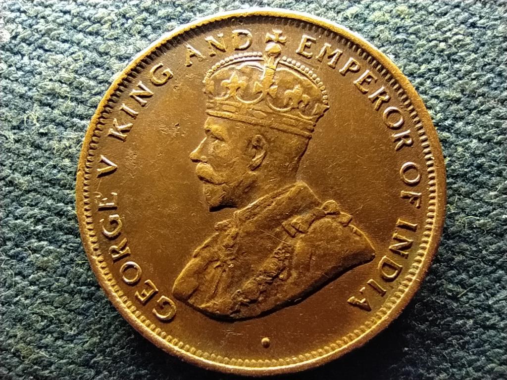 Sri Lanka V. György (1910-1936) 1 cent