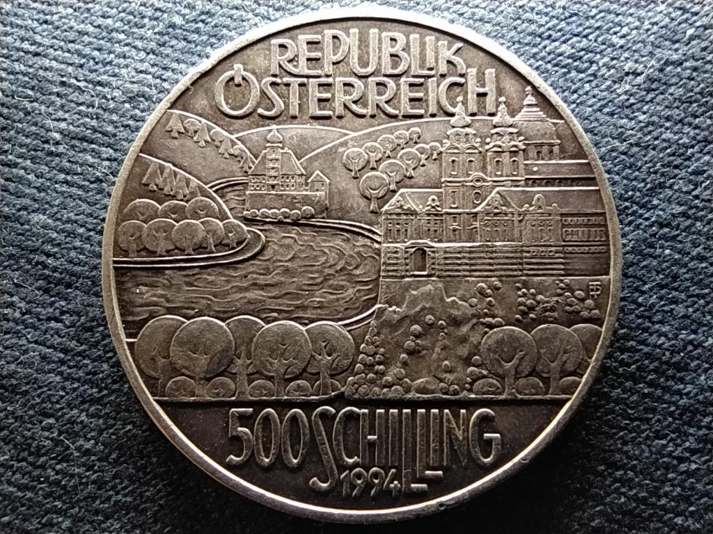 Ausztria Folyóvidék .925 ezüst 500 Schilling