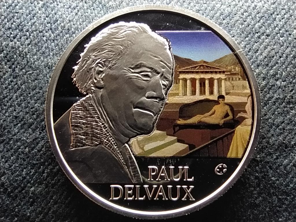 Belgium Paul Delvaux .925 ezüst 10 Euro