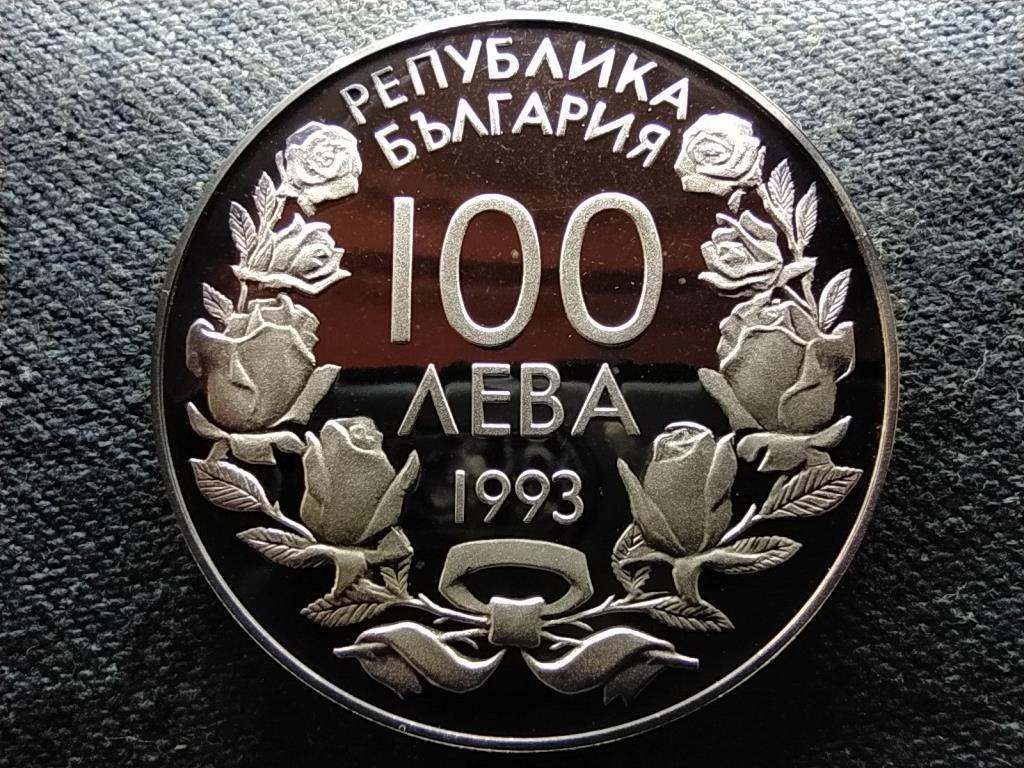 Bulgária XVII. Téli Olimpiai Játékok Bob .925 ezüst 100 Leva