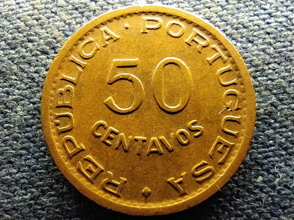 Angola Portugália tengerentúli tartománya (1951-1975) 50 centavo