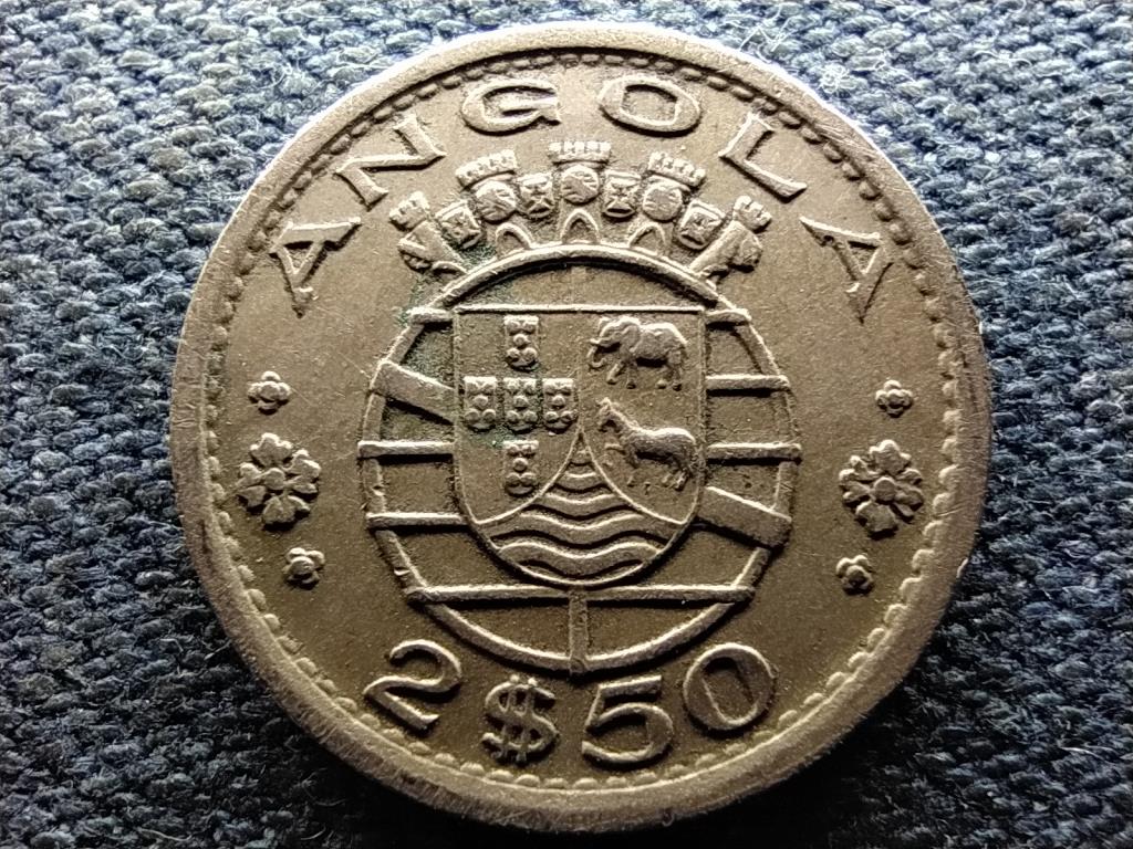 Angola Portugália tengerentúli tartománya (1951-1975) 2 1/2 escudo