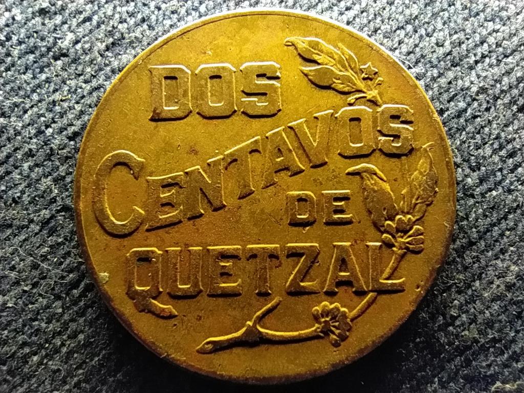 Guatemala Köztársaság - (1841-0) 2 centavo