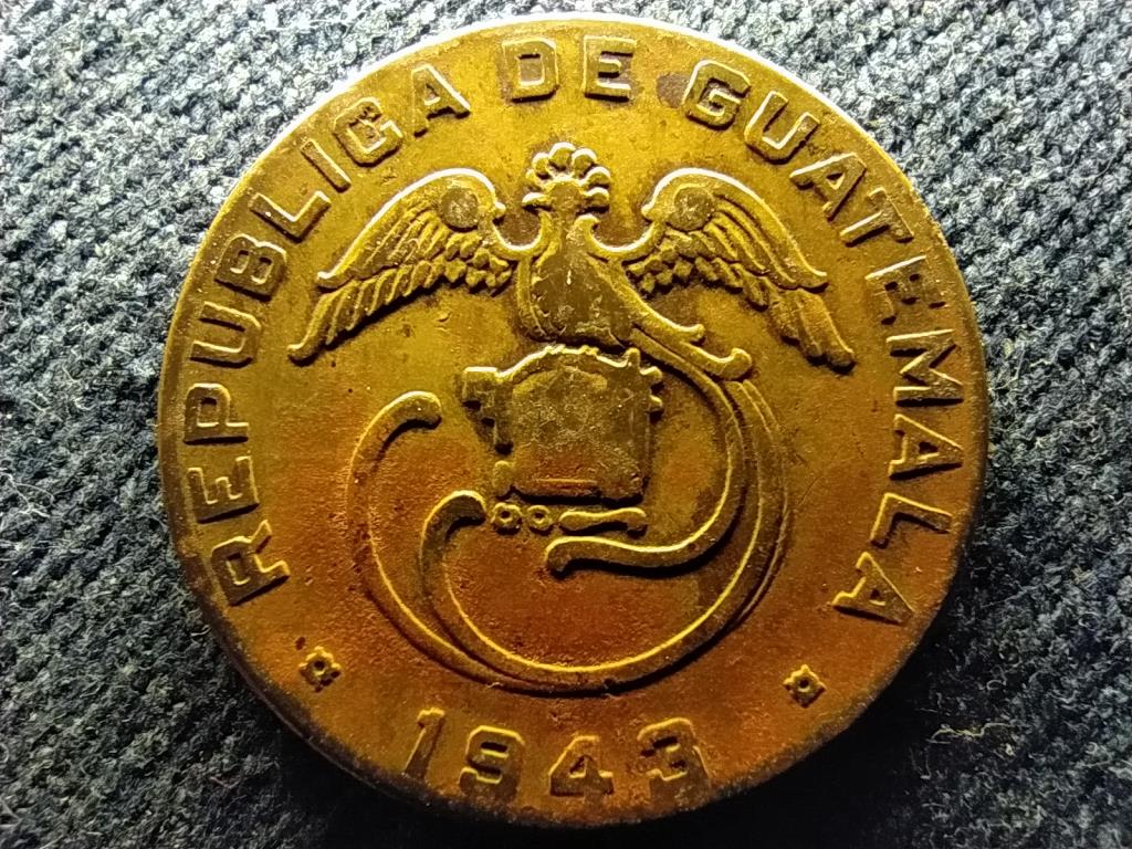 Guatemala Köztársaság - (1841-0) 2 centavo