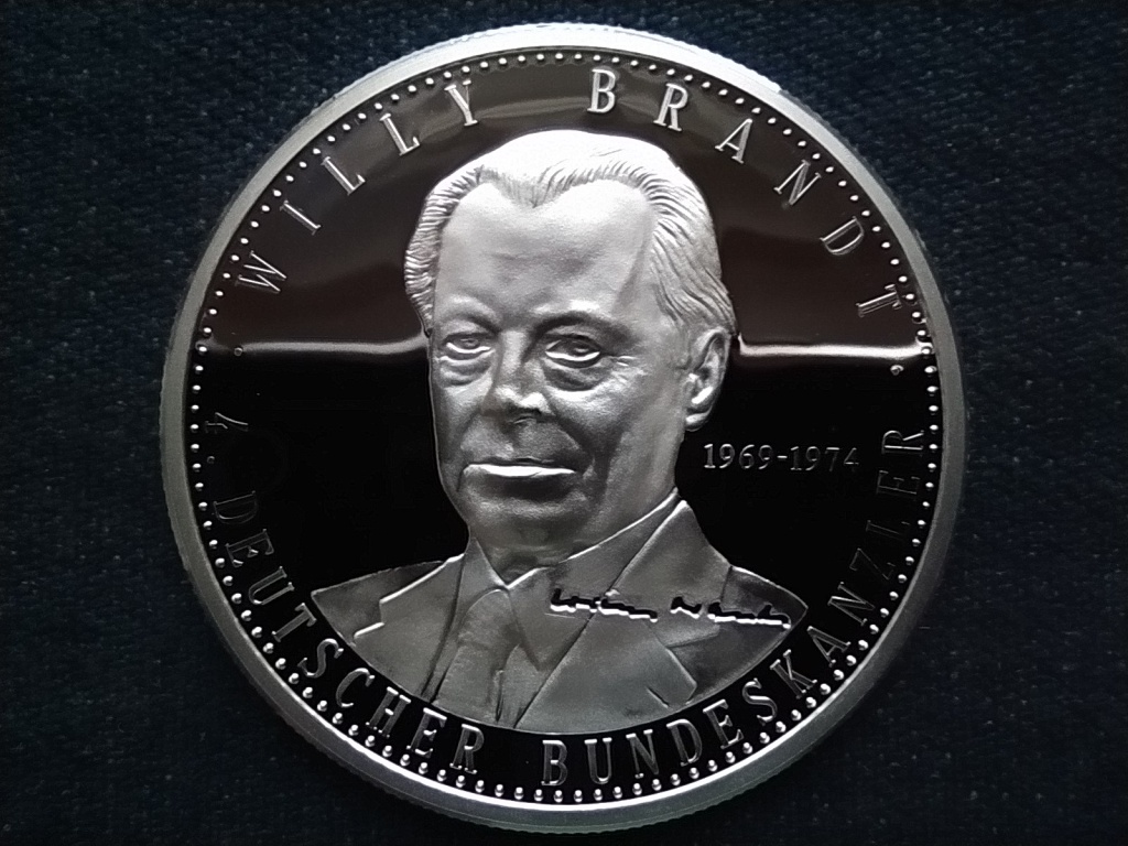 Németország Willy Brandt (1969-1974) .999 ezüst érem