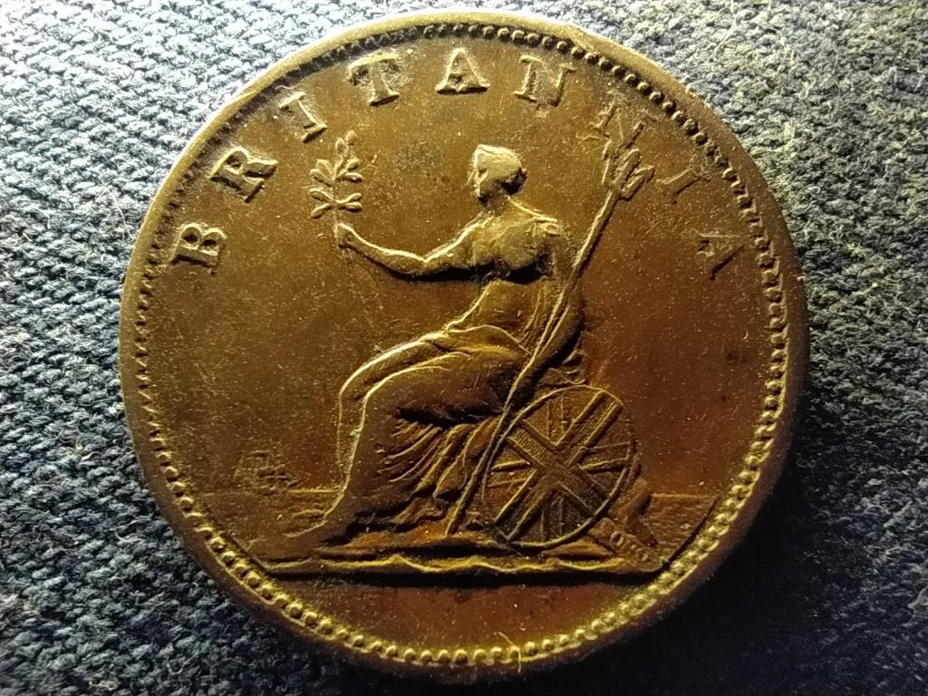 Anglia III. György (1760-1820) 1/2 Penny