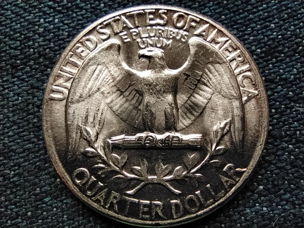 USA Washington silver quarter dollar .900 ezüst 0.25 Dollár