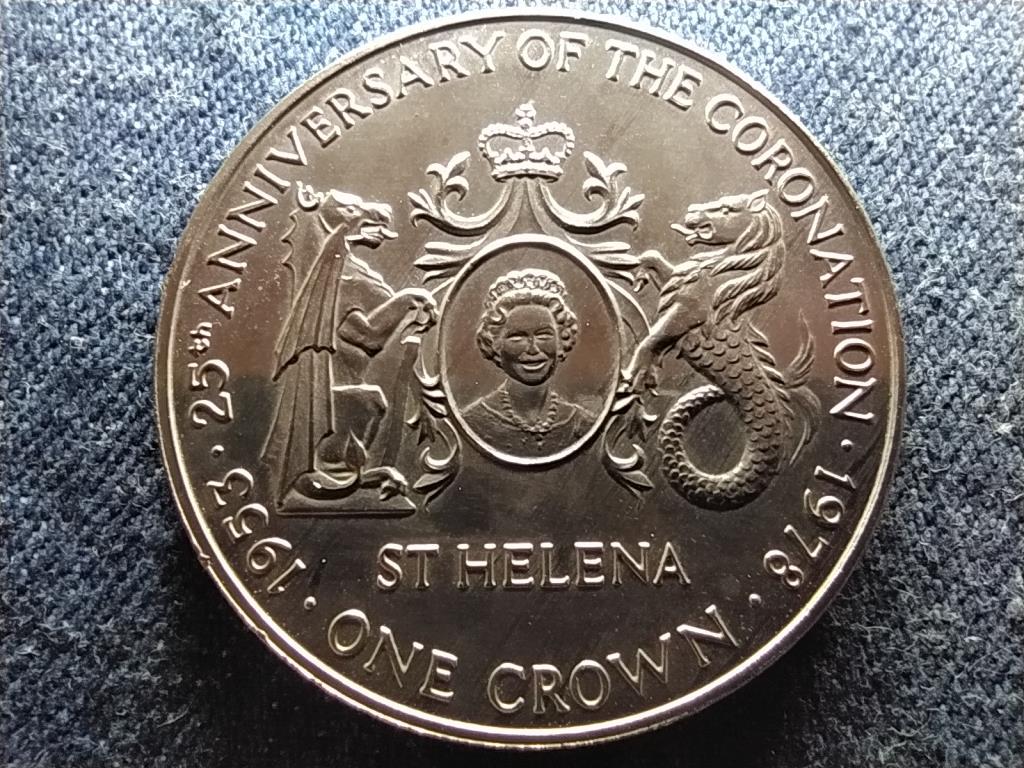 Szent Ilona Erzsébet királynő megkoronázásának 25. évfordulója 1 korona 