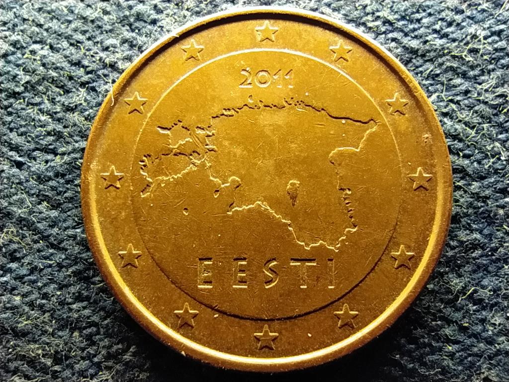 Észtország Köztársaság (1991-) 5 euro cent 