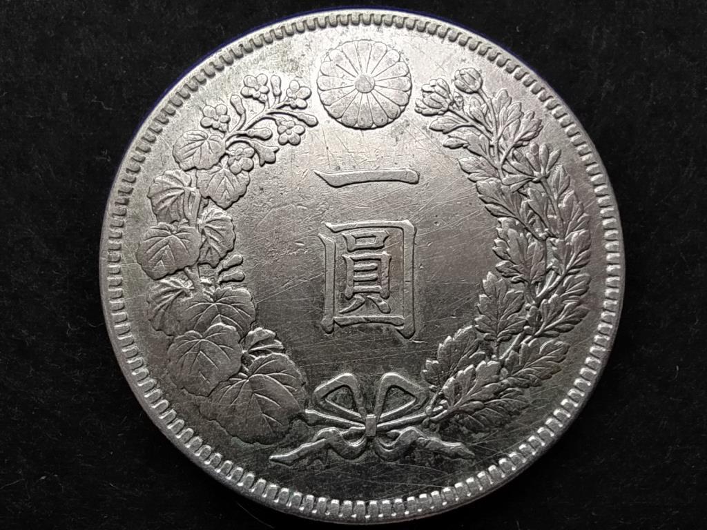 Japán Taishō (1912-1926) .900 Ezüst 1 Jen 