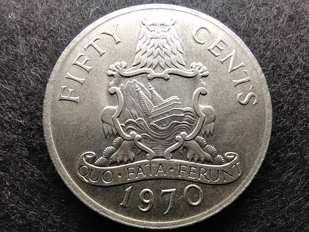 Bermuda II. Erzsébet (1952-1961) 50 Cent 