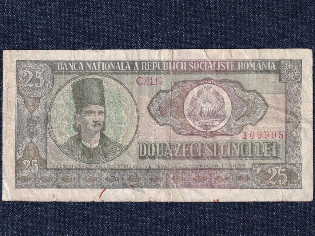 Románia 25 Lej bankjegy