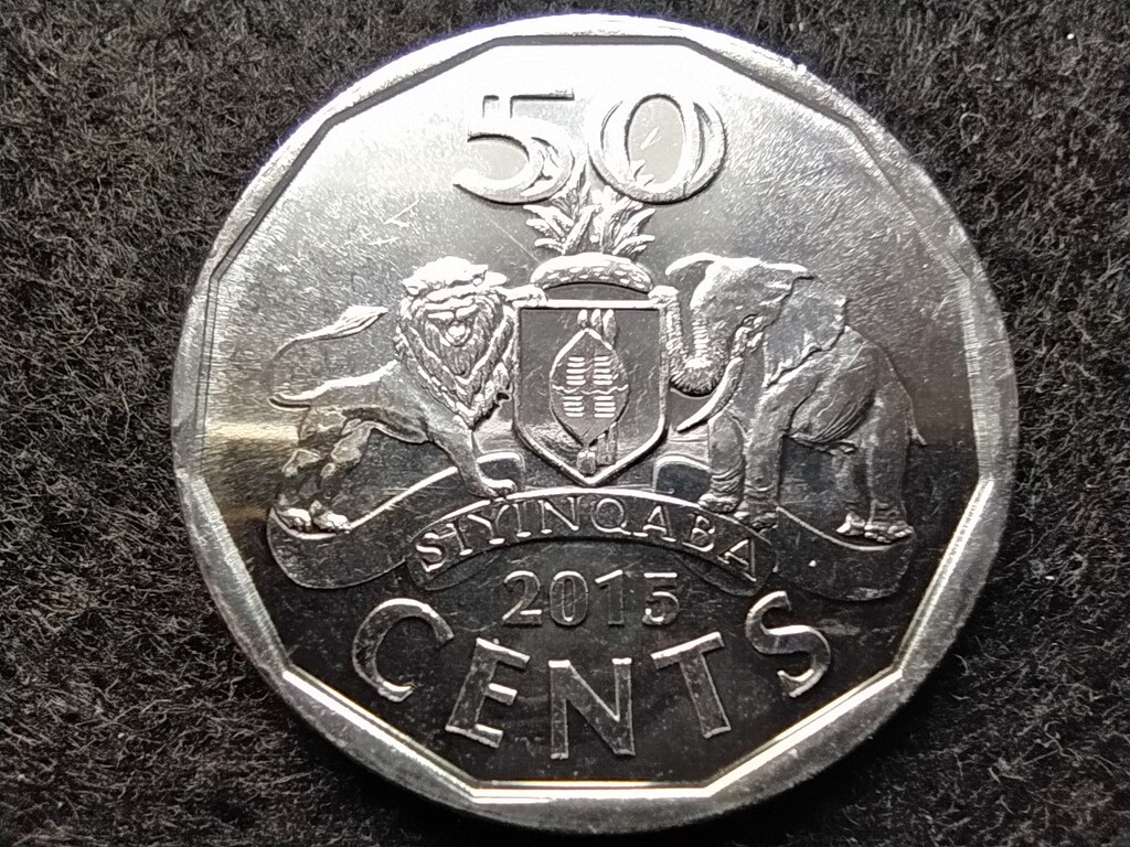 Szváziföld III. Mswati (1986-) 50 Cent 