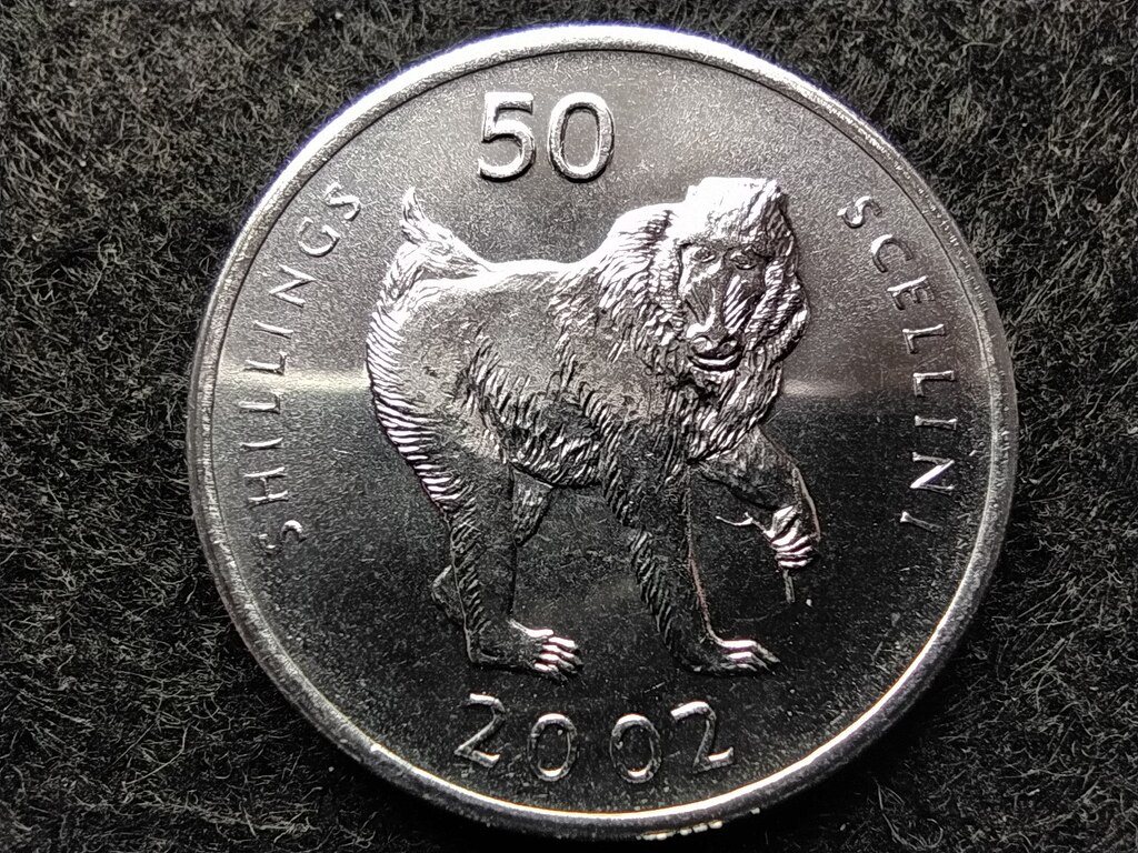 Szomália Mandrill 50 Shilling 