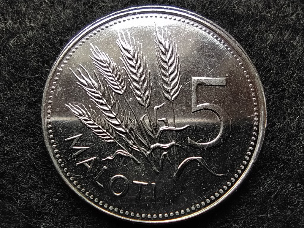 Lesotho III. Letsie (1996-) 5 Maloti 