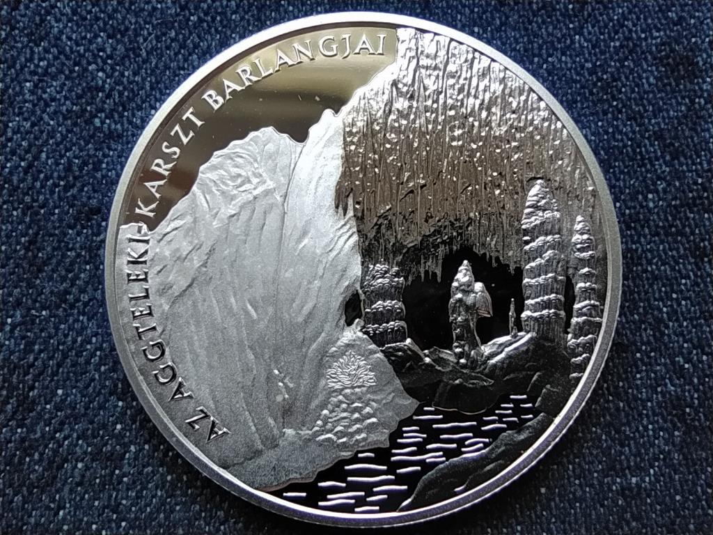 Az Aggteleki-karszt barlangjai .925 ezüst 5000 Forint