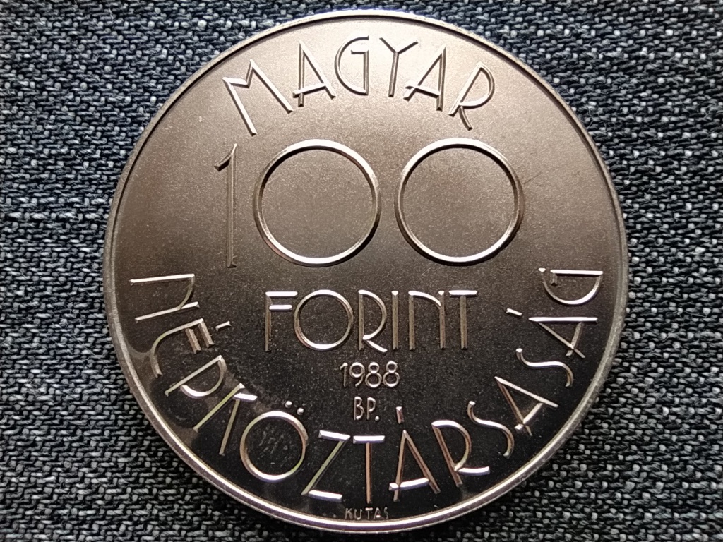 1990-es Labdarúgó VB - Olaszország réz-nikkel-cink 100 Forint