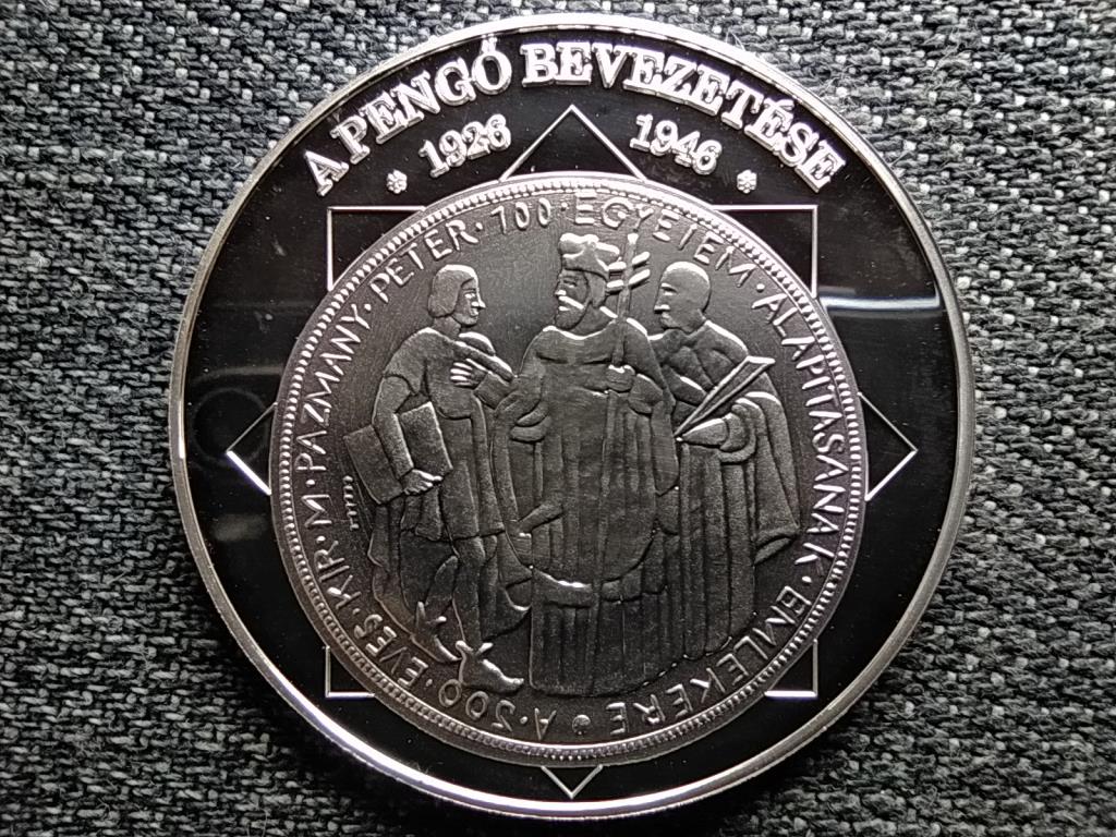 A magyar nemzet pénzérméi A pengő bevezetése 1926-1946 .999 ezüst