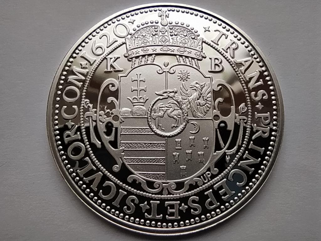 Magyar tallérok utánveretben Bethlen Gábor  tallér 1620 .999 ezüst