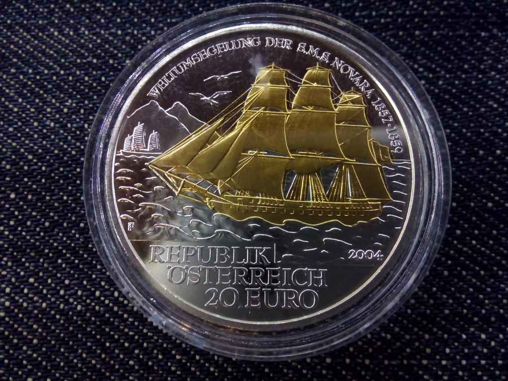 Ausztria Novara .900 ezüst 20 Euro