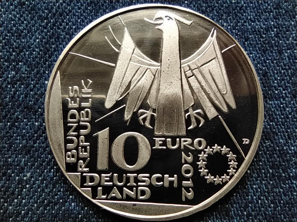 Németország 100 éves Német Nemzeti Könyvtár 10 Euro