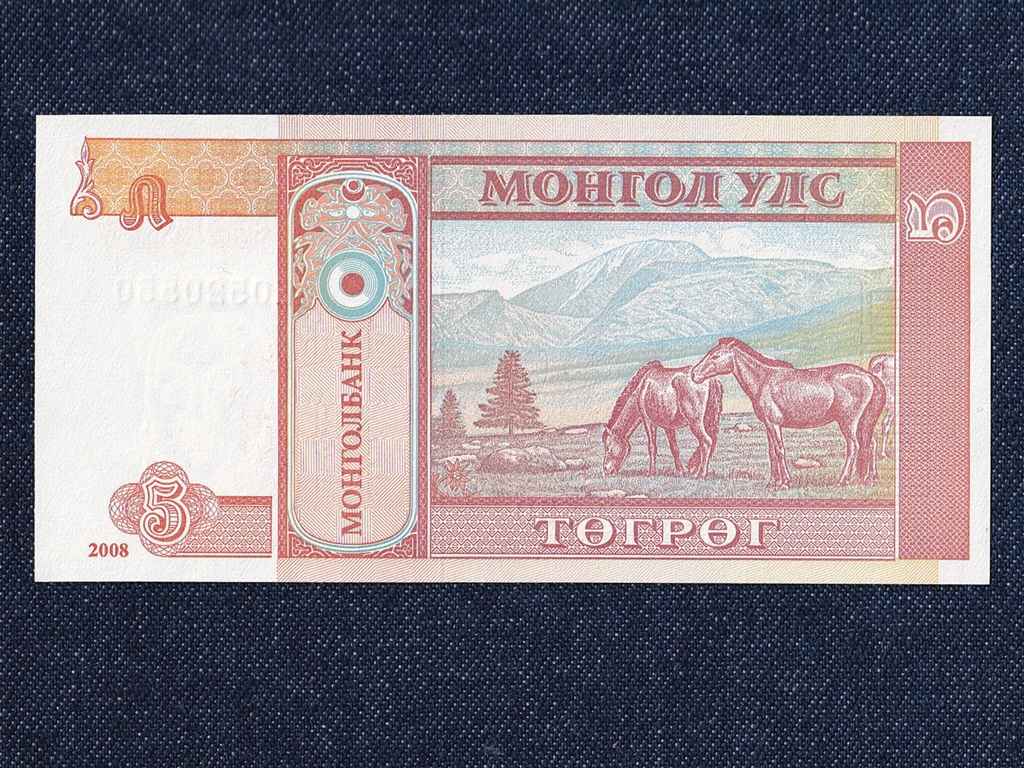 Mongólia 5 Tugrik bankjegy