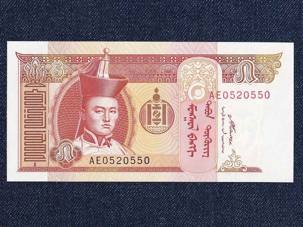Mongólia 5 Tugrik bankjegy
