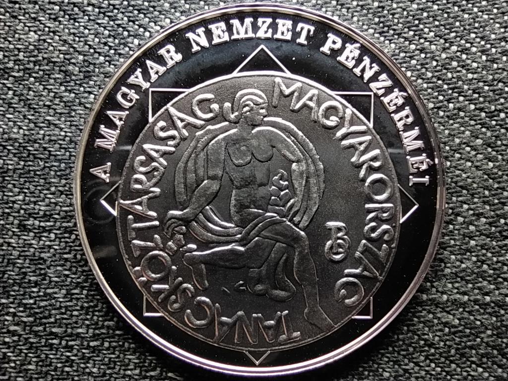 A magyar nemzet pénzérméi A Tanácsköztársaság próbaveret pénze 1919.III.21. .999 ezüst