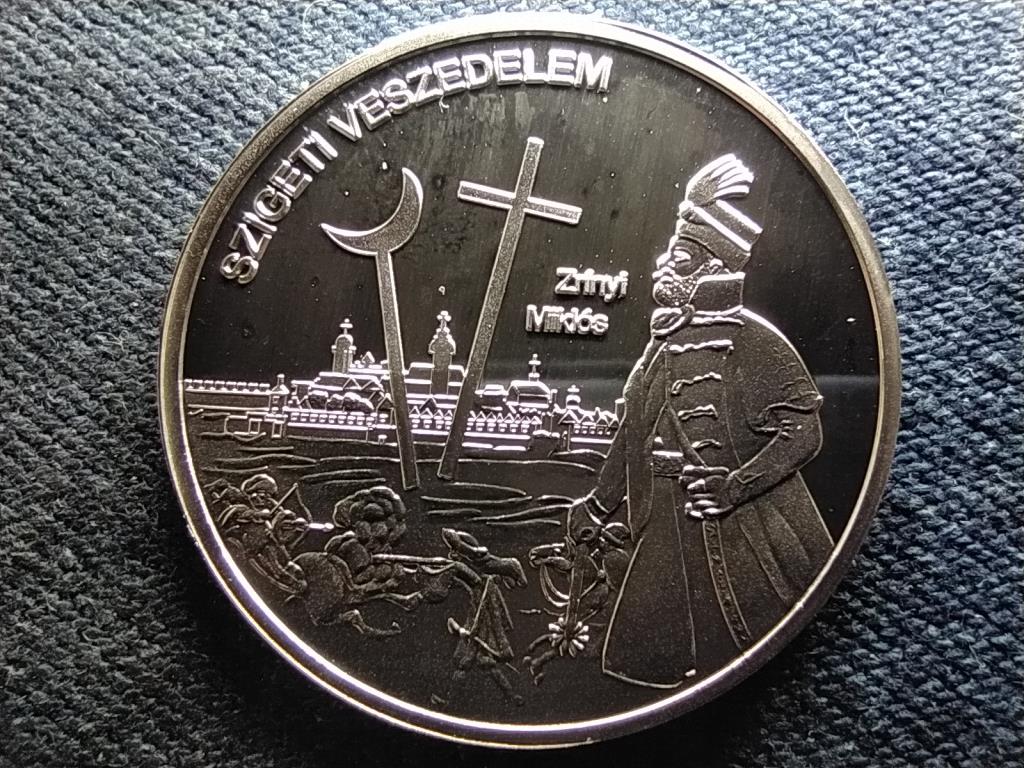 Nemzetünk nagyjai Zrínyi Miklós .999 ezüst