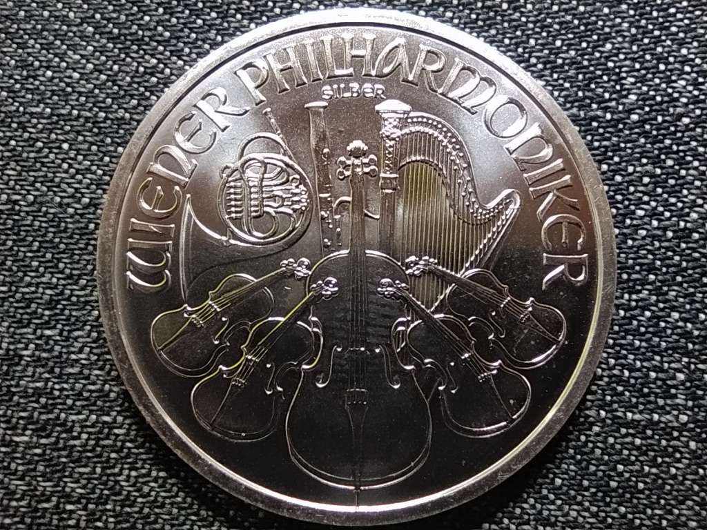 Ausztria Bécsi filharmonikusok .999 ezüst 1.5 Euro