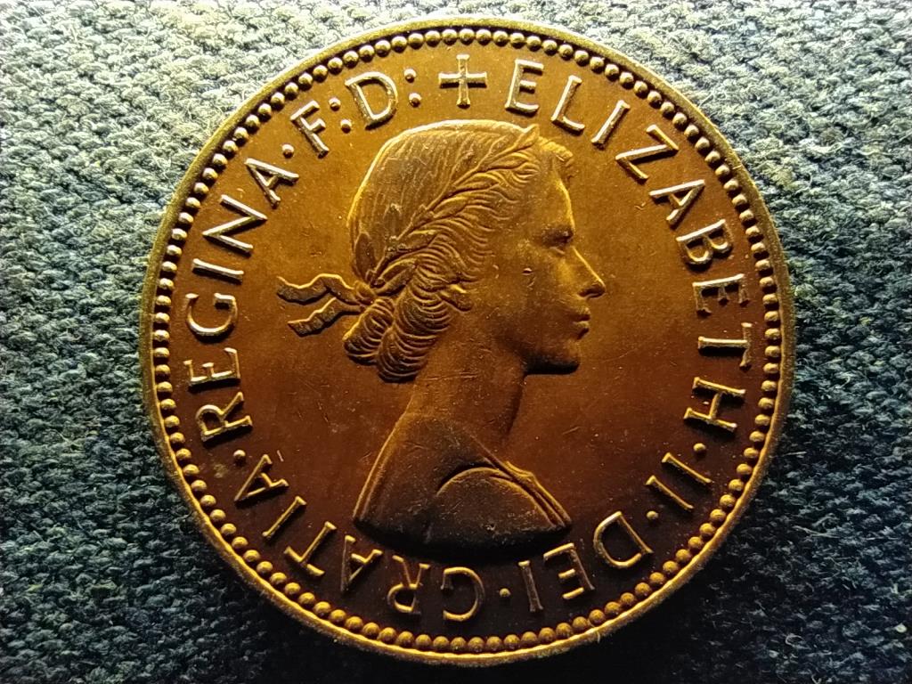 Anglia II. Erzsébet (1952-) 1/2 Penny