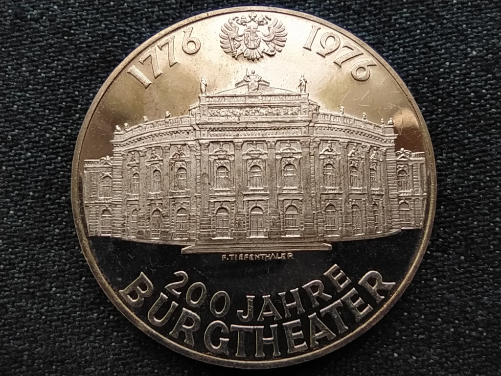 Ausztria 200 éves a Burgtheater .640 ezüst 100 Schilling