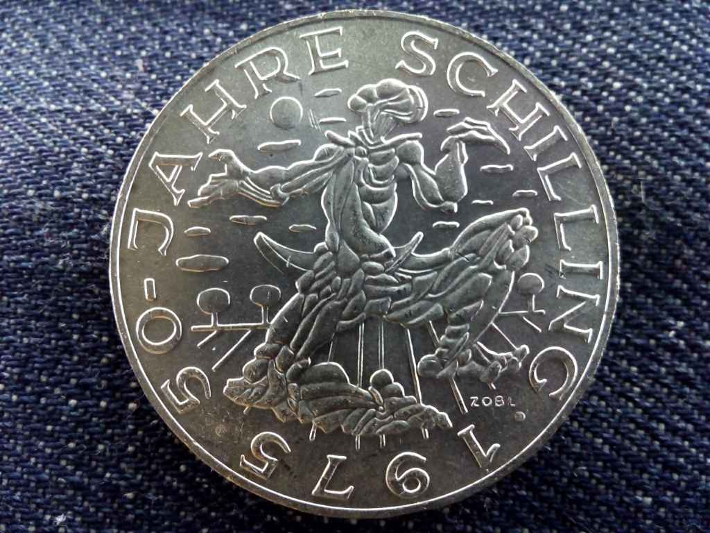Ausztria 50 éves a Schilling .640 ezüst 100 Schilling