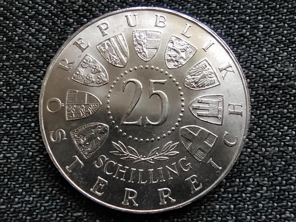 Ausztria Anton Bruckner .800 ezüst 25 Schilling