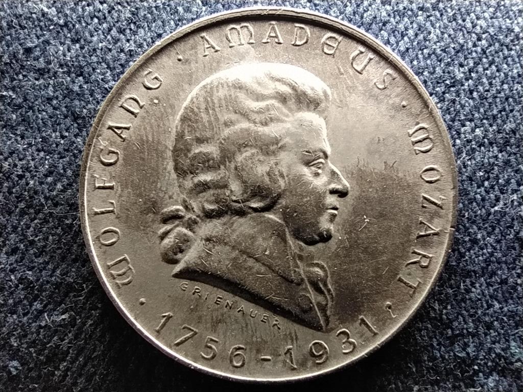 Ausztria 175 éve született Wolfgang Amadeus Mozart .640 ezüst 2 Schilling
