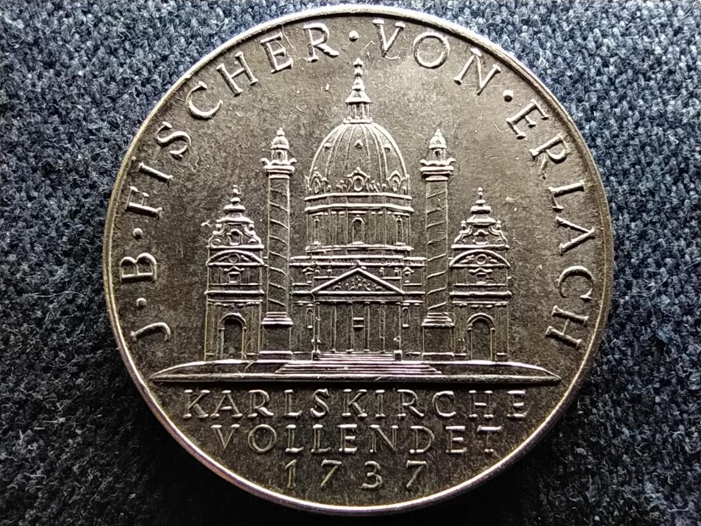 Ausztria 200 éves a Károly-templom .640 ezüst 2 Schilling