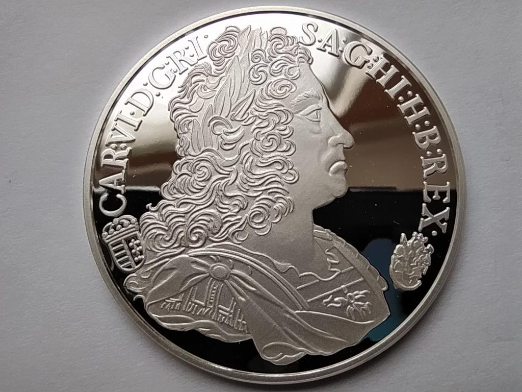 Magyar tallérok utánveretben III. Károly 1733 .999 ezüst