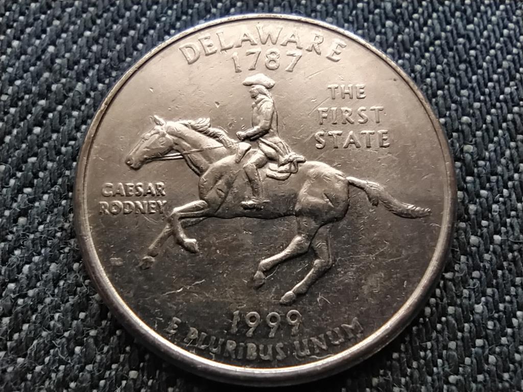USA 50 State Quarters Delaware 1/4 Dollár