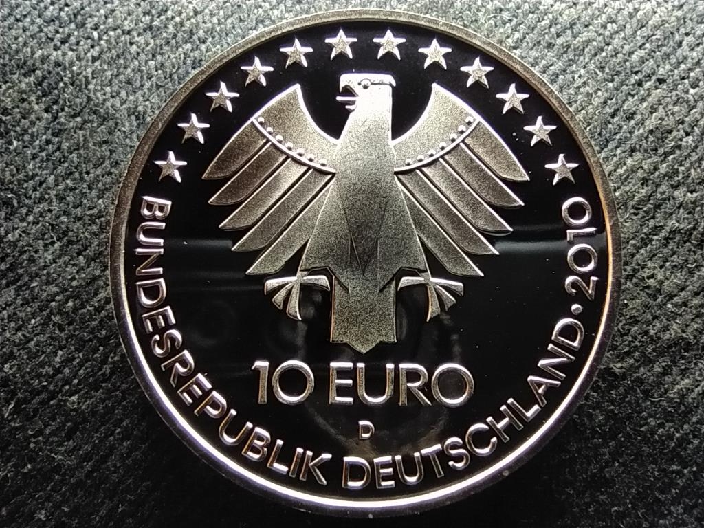Németország 175 éves a Vasút .925 ezüst 10 Euro