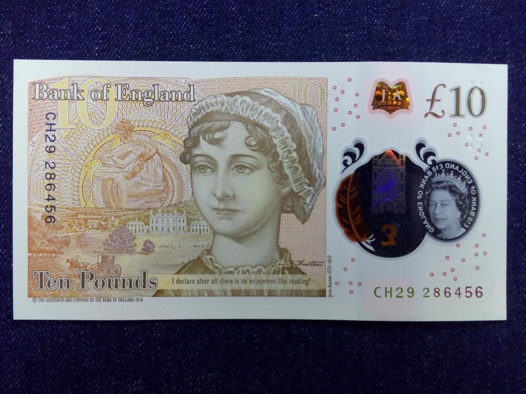 Anglia 10 Font bankjegy