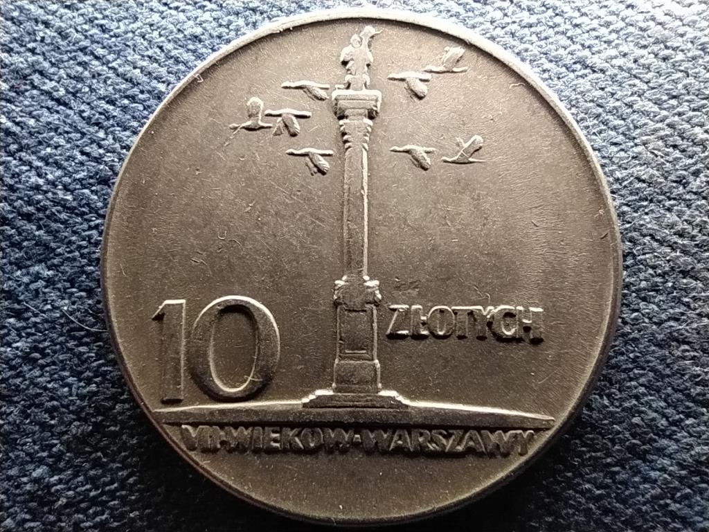 Lengyelország 700 éves Varsó Zsigmond oszlop 10 Zloty